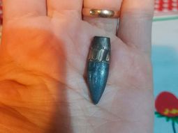 VIDEO: Denunció a policías bonaerenses y le dejaron un sobre con una bala