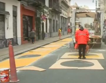 VIDEO: Así preparan la apertura de las Áreas Peatonales Transitorias en la Ciudad