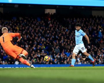 Kun Agüero - Crédito:&nbsp;@ManCity