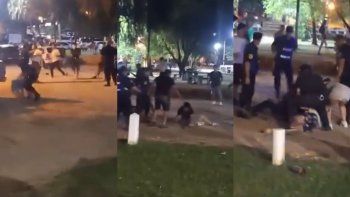 video: batalla campal en un conocido balneario de entre rios en plena navidad video: batalla campal en un conocido balneario de entre rios en plena navidad