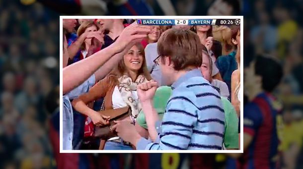 Antonella Roccuzzo festejó los goles de Messi y se llevó todas las miradas