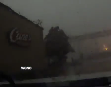 Por los fuertes vientos