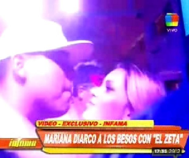 Tras el escándalo con el Dipy, Mariana Diarco se muestra con otro músico