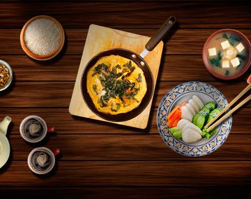 ¿Cómo se hace un desayuno japonés?