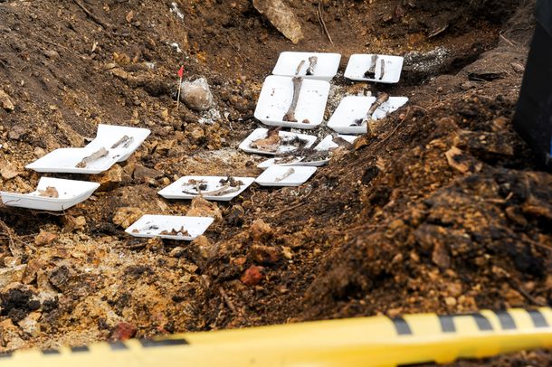 Los restos óseos fueron hallados en junio de 2023 y