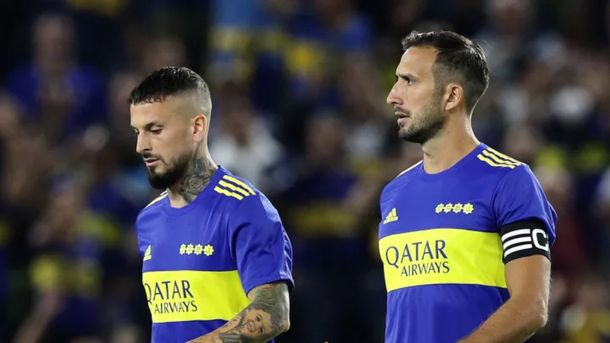 La despedida de Benedetto a Izquierdoz en Boca: Sos un ejemplo para todos