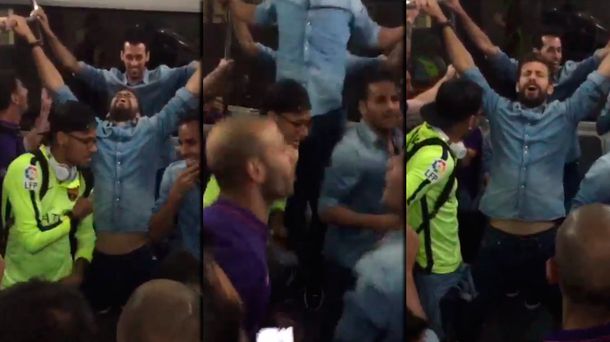 La euforia de Piqué por el título de Barcelona y el mensaje tierno de Shakira