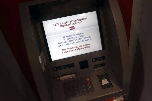 Bancarios advierten por faltante de efectivo en cajeros de algunas provincias