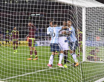 El sufrimiento de Argentina frente a Venezuela