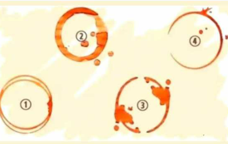 Nuevo test viral de la mancha de café.