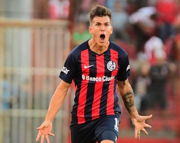 Nicolás Reniero en San Lorenzo - Crédito:&nbsp;@SanLorenzo