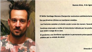 nuevo parte medico de chano: sus parametros clinicos se mantienen estables nuevo parte medico de chano: sus parametros clinicos se mantienen estables