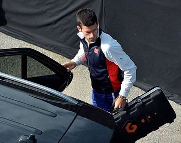 La nueva y misteriosa raqueta de Novak Djokovic