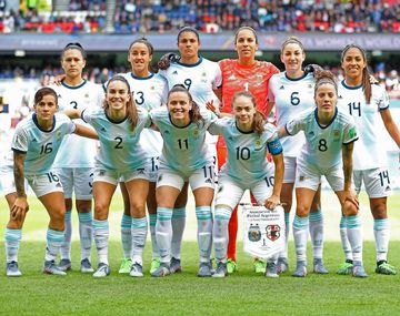 Selección argentina de fútbol femenino. Foto: @Argentina