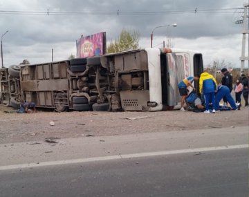 Video: así viajaban los hinchas de Boca en el micro antes del accidente