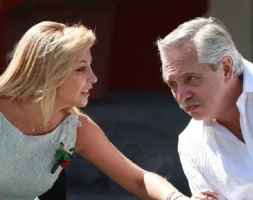 Fabiola Yañez y Alberto Fernández.