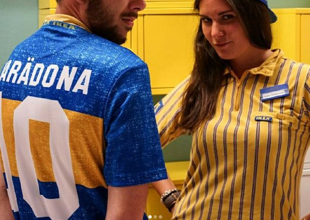 Una prestigiosa marca internacional homenajeó a Boca con una camiseta especial