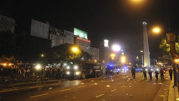 dirigentes de boca repudian los destrozos en el obelisco dirigentes de boca repudian los destrozos en el obelisco