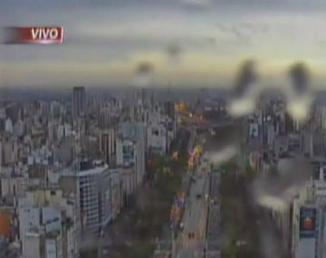 Cesó el alerta meteorológico para la Capital y el Conurbano