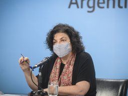 Carla Vizzotti recibió la primera dosis de la vacuna contra el coronavirus