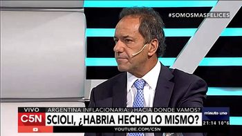 scioli: hablaban de campana de miedo pero fue la campana de la verdad scioli: hablaban de campana de miedo pero fue la campana de la verdad