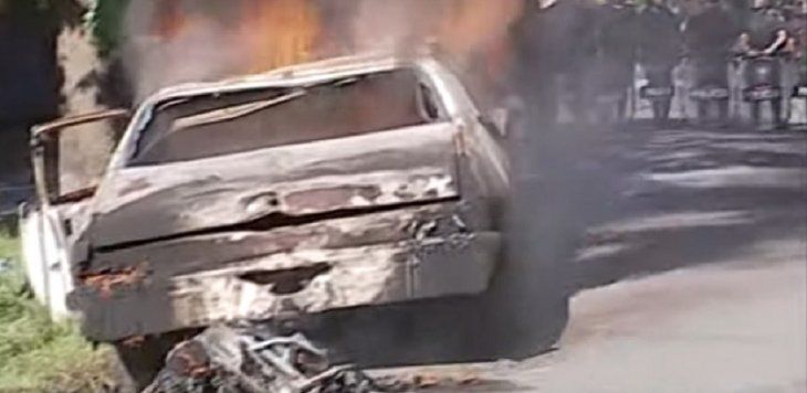 Disturbios en una marcha por Brisa en Berazategui