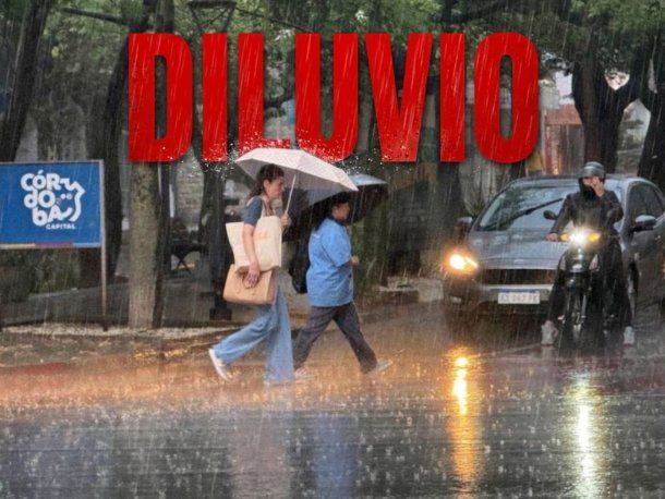 Alerta total de diuvio con lluvias