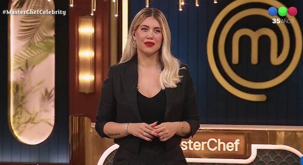Wanda Nara en MasterChef Celebrity.