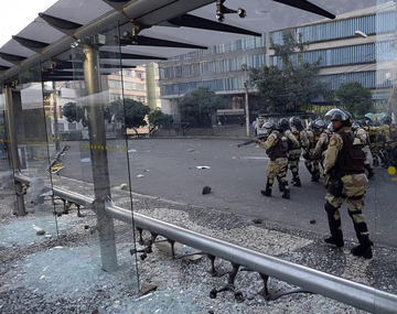 Brasil: máxima tensión por las protestas en 80 ciudades