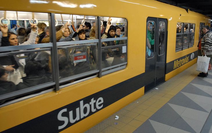 Línea C funciona con recorrido reducido