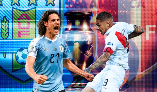 Uruguay vs Perú por los cuartos de final de la Copa América: horario, formaciones y TV