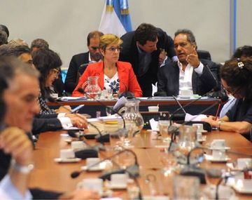 Plenario de comisiones por la ley contra los barrabravas - Crédito:&nbsp;@DiputadosAR