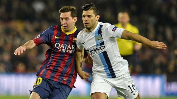 El Kun Agüero calienta el duelo ante Messi por Champions: Está claro que no hay amigos dentro de la cancha