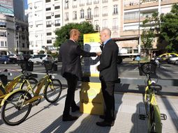 inauguran el sistema de ecobicis automaticas inauguran el sistema de ecobicis automaticas