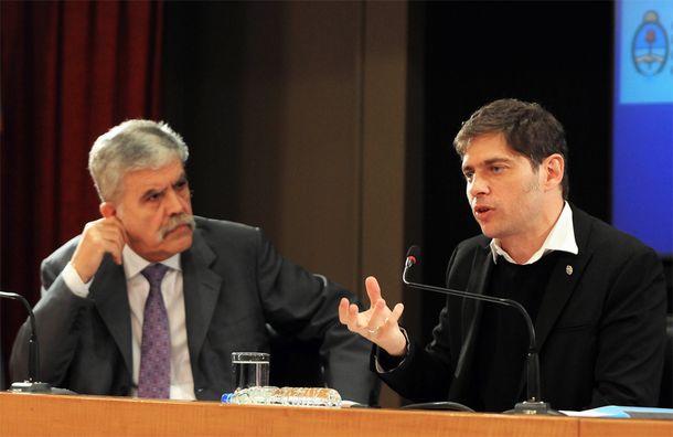 Conferencia conjunta de Kicillof, De Vido y el secretario de Comunicaciones