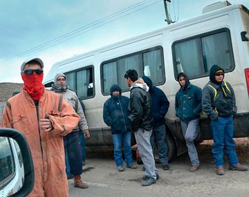 Violento enfrentamiento entre la UOCRA y Los Dragones