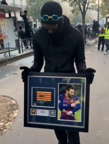 Francia: robaron una camiseta y una cinta de capitán firmadas por Lionel Messi