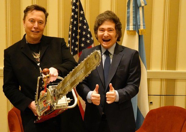 Elon Musk y Javier Milei