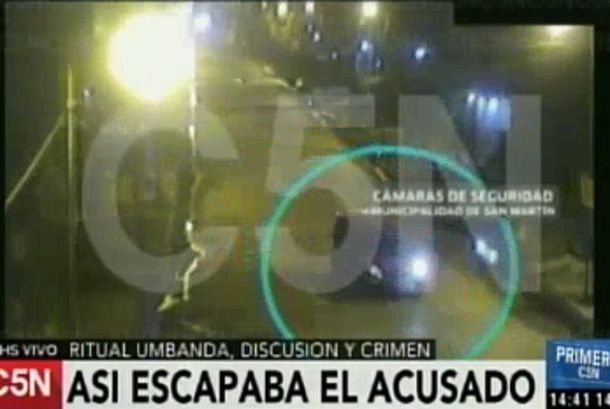 VIDEO: así detuvieron al sospechoso de asesinar al remisero