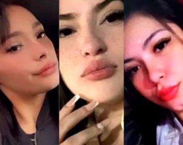 De izq. a dcha.: Lara Gutiérrez, Brenda del Castillo y Morena Verdi 