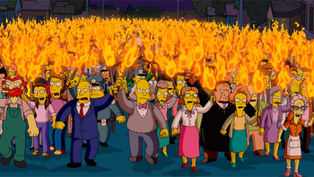 las protestas de brasil seran reflejadas en los simpson las protestas de brasil seran reflejadas en los simpson
