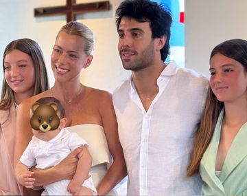 Nicole Neumann y Manu Urcera celebraron el bautismo de su hijo Cruz en Punta del Este