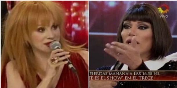 Flor de la V contraatacó con todo a Nacha Guevara