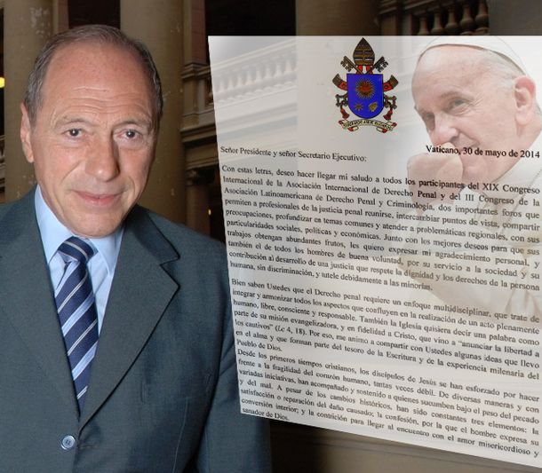 Zaffaroni agradeció al Papa por su carta contra el endurecimiento de penas