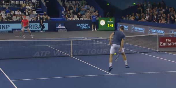 El austríaco perdió pero dejó una joyita