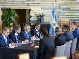 Sergio Massa se reunió junto a Alberto Fernández con directivos de General Motors