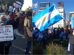 Nuevo banderazo contra el Gobierno en el Obelisco, Olivos y varias ciudades