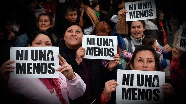 Marcha #NiUnaMenos.
