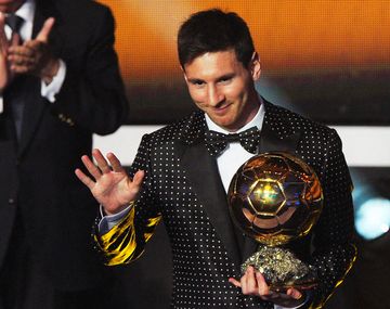 Messi sobre el Balón de Oro: Es increíble recibir el premio