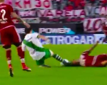 VIDEO: ¿Está loco? Enzo Pérez se tiró a trabar con la cabeza